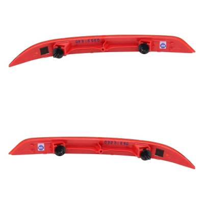 Rareelectrical - Rear Reflector Assembly Right Left Pair Compatible With 2016-2017 Honda Accord Sport Special Edition - Image 6