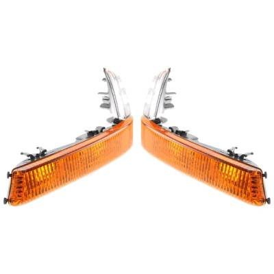 Rareelectrical - Halogen Parking Light Assembly Right Left Pair Compatible With 1998-2004 Dodge Dakota Sxt R/T - Image 5