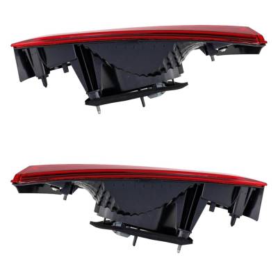 Rareelectrical - Halogen Tail Light Assembly Right Left Pair Compatible With 2021-2024 Toyota Camry Trd Se Nightshade - Image 4