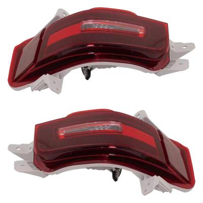 Rareelectrical - Halogen Back-Up Light Assembly Right Left Pair Compatible With 2020-2022 Hyundai Palisade Limited - Image 2