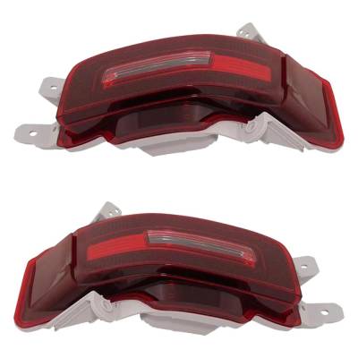 Rareelectrical - Halogen Back-Up Light Assembly Right Left Pair Compatible With 2020-2022 Hyundai Palisade Limited - Image 4
