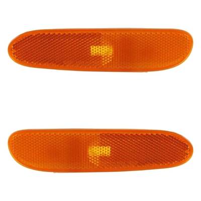 Rareelectrical - Halogen Side Marker Light Assembly Right Left Pair Compatible With 2000-2005 Dodge Neon Srt-4 2.4L - Image 3
