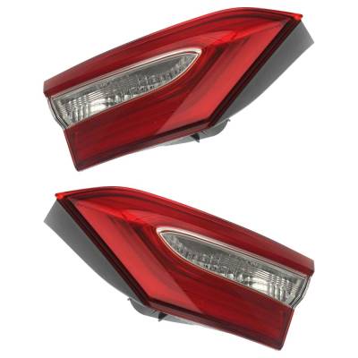 Rareelectrical - Halogen Tail Light Assembly Right Left Pair Compatible With 2018-2019 Toyota Camry Se Hybrid Se 2.5L - Image 4