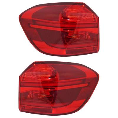 Rareelectrical - Halogen Tail Light Assembly Right Left Pair Outer Compatible With 2018-2021 Bmw X3 Sdrive30i 2.0L - Image 2