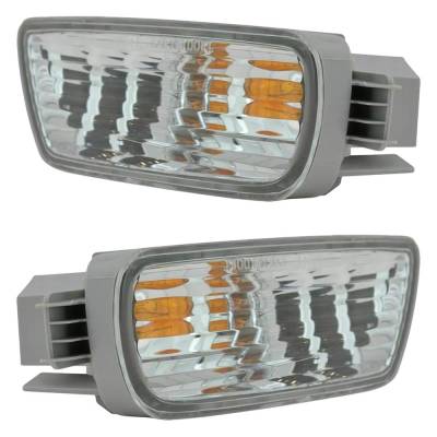 Rareelectrical - Halogen Turn Signal Light Assembly Right Left Pair Compatible With 2001-2004 Toyota Tacoma Pre - Image 2