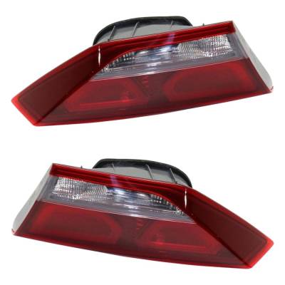 Rareelectrical - Tail Light Assembly Right Left Pair Compatible With 2017-2018 Hyundai Elantra Value Edition Se 2.0L - Image 3
