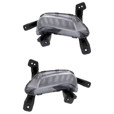 Rareelectrical - Drl Assembly Compatible With 2017-2018 Hyundai Elantra 2.0L 1.4L I4 128Hp Replaces Hy2562103 - Image 2