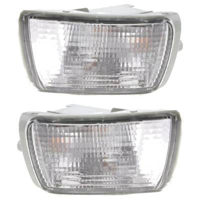 Rareelectrical - Halogen Turn Signal Light Assembly Right Left Pair Compatible With 2003-2005 Toyota 4Runner Sport - Image 2