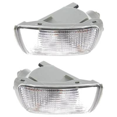 Rareelectrical - Halogen Turn Signal Light Assembly Right Left Pair Compatible With 2003-2005 Toyota 4Runner Sport - Image 3
