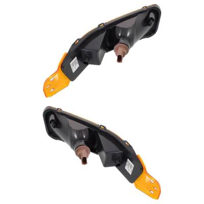 Rareelectrical - Halogen Parking Light Assembly Right Left Pair Compatible With 2005-2009 Ford Mustang Gt Mustang - Image 3