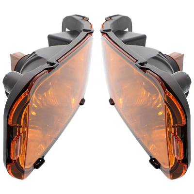 Rareelectrical - Halogen Parking Light Assembly Right Left Pair Compatible With 2005-2009 Ford Mustang Gt Mustang - Image 5