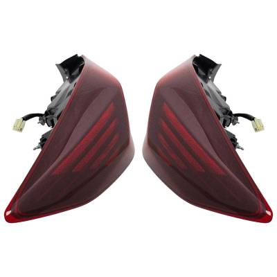 Rareelectrical - Halogen Tail Light Assembly Right Left Pair Outer Compatible With 2019-2020 Hyundai Elantra Value - Image 6
