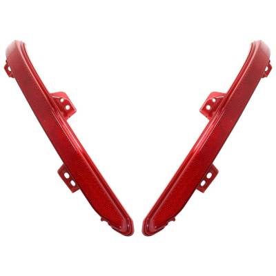 Rareelectrical - Reflector Assembly Right Left Pair Compatible With 2018-2022 Honda Accord Ex Sport Se 1.5L Hybrid - Image 3