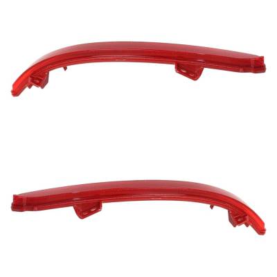 Rareelectrical - Reflector Assembly Right Left Pair Compatible With 2018-2022 Honda Accord Ex Sport Se 1.5L Hybrid - Image 5