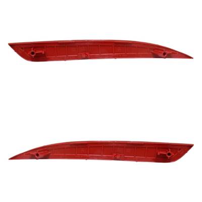 Rareelectrical - Rear Bumper Reflector Assembly Right Left Pair Compatible With 2016-2018 Kia Optima Lx 1.6T Sx 1.6L - Image 2