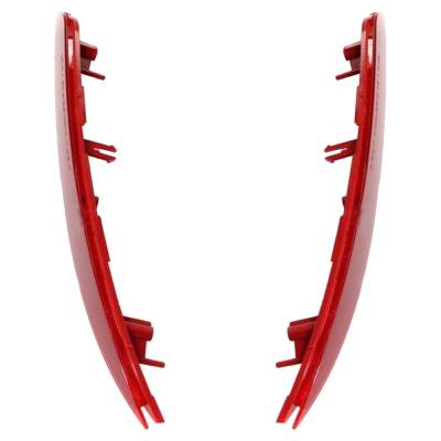 Rareelectrical - Rear Bumper Reflector Assembly Right Left Pair Compatible With 2016-2018 Kia Optima Lx 1.6T Sx 1.6L - Image 4