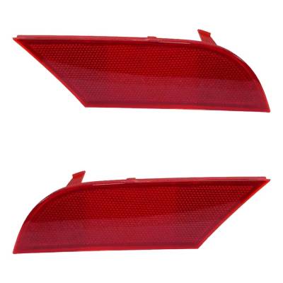 RAREELECTRICAL - Reflector Light Assembly Right Left Pair Compatible With 2020-2025 Ford Escape Sel Hybrid Se Plug-In - Image 2