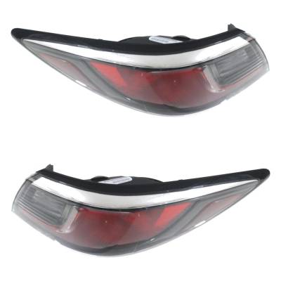 Rareelectrical - Halogen Tail Light Assembly Right And Left Pair Compatible With 2016-2020 Toyota Yaris L Toyota - Image 4