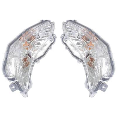 Rareelectrical - Halogen Turn Signal Light Assembly Right Left Pair Compatible With 2015-2017 Toyota Camry Se Hybrid - Image 3