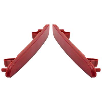 Rareelectrical - Rear Bumper Reflector Assembly Right Left Pair Compatible With 2017-2020 Chevrolet Sonic Premier - Image 5