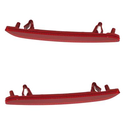 Rareelectrical - Rear Bumper Reflector Assembly Right Left Pair Compatible With 2017-2020 Chevrolet Sonic Premier - Image 6