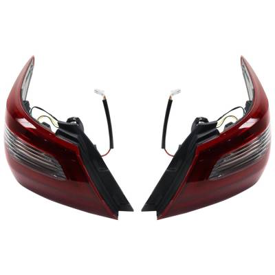 Rareelectrical - Halogen Tail Light Assembly Right Left Pair Compatible With 2018 Nissan Altima Sv 2.5L Sl I4 Sedan - Image 3