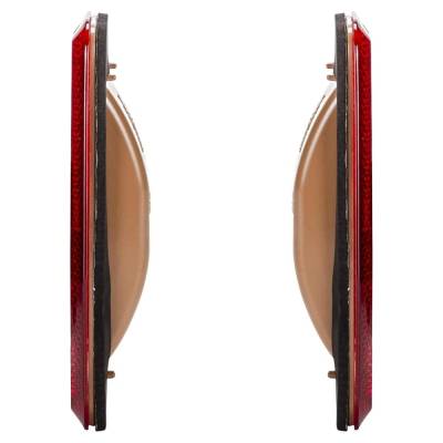 Rareelectrical - Halogen Rear Side Marker Light Assembly Right Left Pair Compatible With 1985-1996 Gmc G1500 G2500 - Image 3