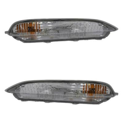Rareelectrical - Halogen Turn Signal Light Assembly Right Left Pair Compatible With 2016-2018 Honda Pilot Ex-L 3.5L - Image 4