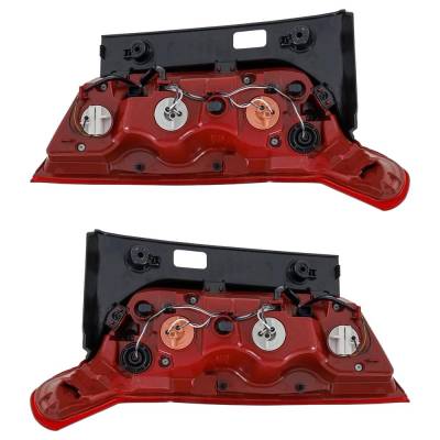 Rareelectrical - Halogen Tail Light Assembly Right Left Pair Outer Compatible With 2020-2025 Hyundai Palisade Sel - Image 5