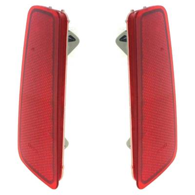 Rareelectrical - Reflector Assembly Right Left Pair Compatible With 2015-2019 Subaru Outback 2.5I Limited Touring - Image 3