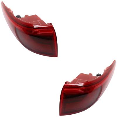 Rareelectrical - Led Tail Light Assembly Right Left Pair Outer Compatible With 2017-2019 Kia Sportage Sx Turbo 2.0L - Image 3