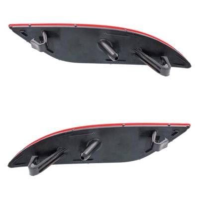 Rareelectrical - Reflector Assembly Right Left Pair Compatible With 2016-2025 Chevrolet Malibu L 1.5L Malibu Hybrid - Image 2