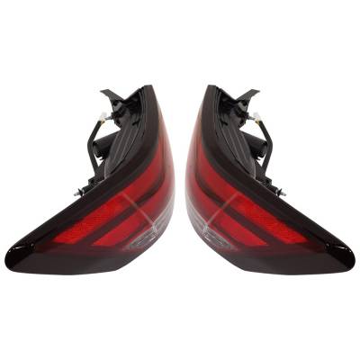 Rareelectrical - Halogen Tail Light Assembly Right Left Pair Outer Compatible With 2020-2025 Nissan Sentra Advance - Image 3