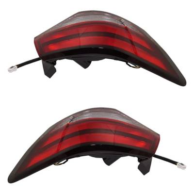 Rareelectrical - Halogen Tail Light Assembly Right Left Pair Outer Compatible With 2020-2025 Nissan Sentra Advance - Image 4