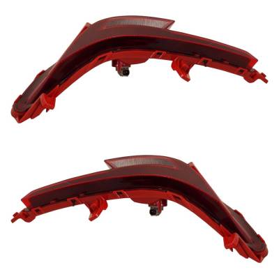 Rareelectrical - Halogen Back-Up Light Assembly Right Left Pair Compatible With 2019-2020 Hyundai Elantra Limited - Image 3