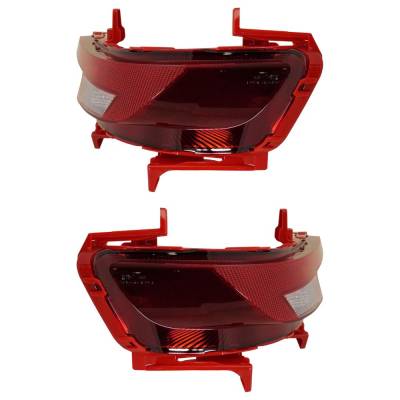 Rareelectrical - Halogen Back-Up Light Assembly Right Left Pair Compatible With 2019-2020 Hyundai Elantra Limited - Image 4