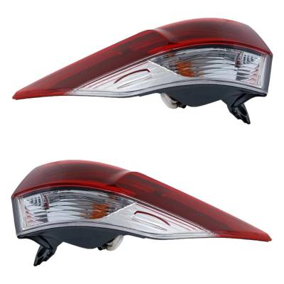 Rareelectrical - Led Tail Light Assembly Right Left Pair Outer Compatible With 2019 Toyota Highlander Limited 3.5L - Image 2