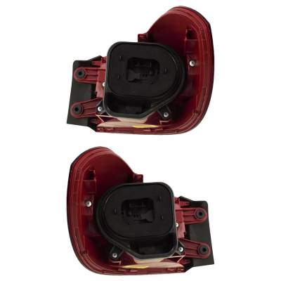 Rareelectrical - Halogen Tail Light Assembly Right Left Pair Outer Compatible With 2012-2018 Volkswagen Tiguan R-Line - Image 5