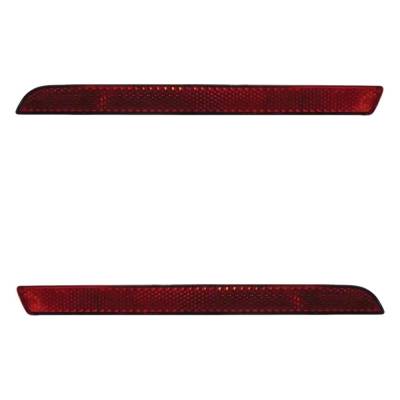 Rareelectrical - Pair Of Rear Reflector Assemblies Set Compatible With 2021-2025 Toyota Lexus Sienna Le Xle Sequoia - Image 2