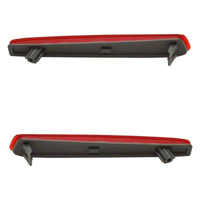 RAREELECTRICAL - Reflector Assembly Right Left Pair Compatible With 2020-2025 Toyota Corolla Xse Apex Se Nightshade - Image 2