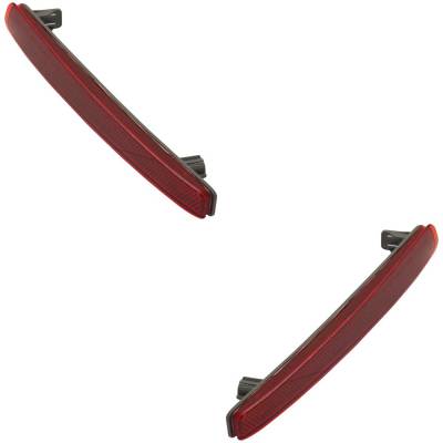 RAREELECTRICAL - Reflector Assembly Right Left Pair Compatible With 2020-2025 Toyota Corolla Xse Apex Se Nightshade - Image 4