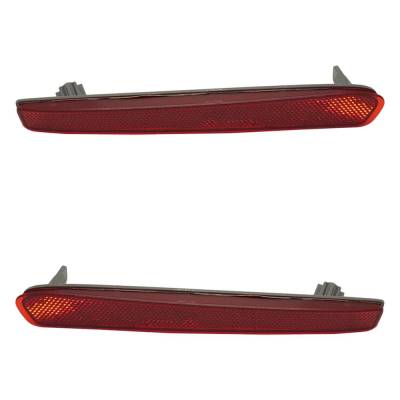 RAREELECTRICAL - Reflector Assembly Right Left Pair Compatible With 2020-2025 Toyota Corolla Xse Apex Se Nightshade - Image 6