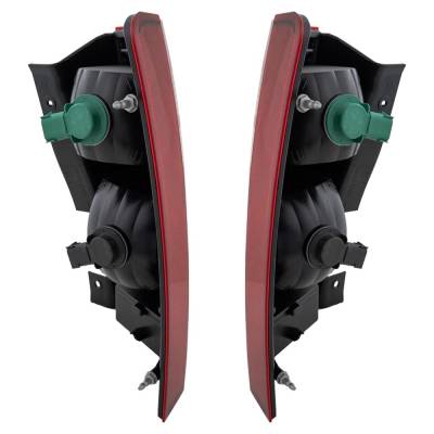Rareelectrical - Halogen Tail Light Assembly Right Left Pair Compatible With 2008-2010 Dodge Grand Caravan Sxt 4.0L - Image 6