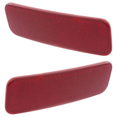 RAREELECTRICAL - Reflector Light Assembly Right Left Pair Compatible With 2014-2024 Ford Transit-150 Ptv Transit-250 - Image 6