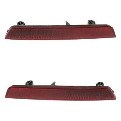 RAREELECTRICAL - Reflector Light Assembly Right Left Pair Compatible With 2010-2017 Chevrolet Equinox Ltz L 25809862 - Image 3