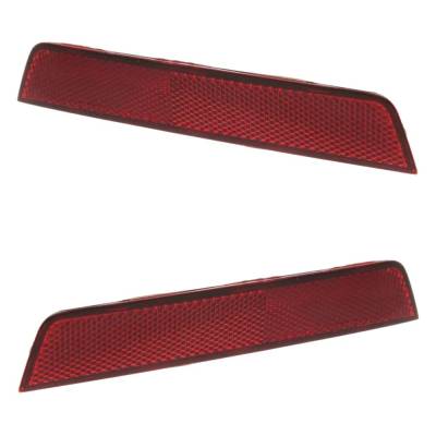 RAREELECTRICAL - Reflector Light Assembly Right Left Pair Compatible With 2010-2017 Chevrolet Equinox Ltz L 25809862 - Image 5