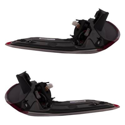 Rareelectrical - Halogen Tail Light Assembly Right Left Pair Outer Compatible With 2020-2020 Toyota Sienna Le 3.5L V6 - Image 4