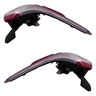 Rareelectrical - Halogen Tail Light Assembly Right Left Pair Outer Compatible With 2020-2020 Toyota Sienna Le 3.5L V6 - Image 5