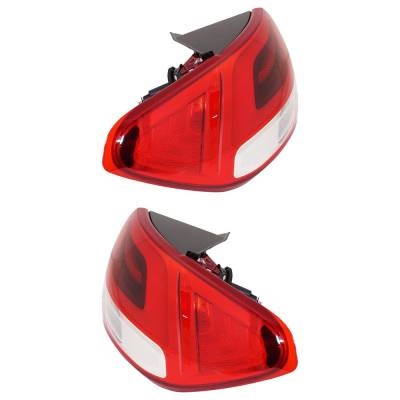 Rareelectrical - Led Tail Light Assembly Right Left Pair Outer Compatible With 2016-2018 Kia Sorento Sx Limited 3.3L - Image 2