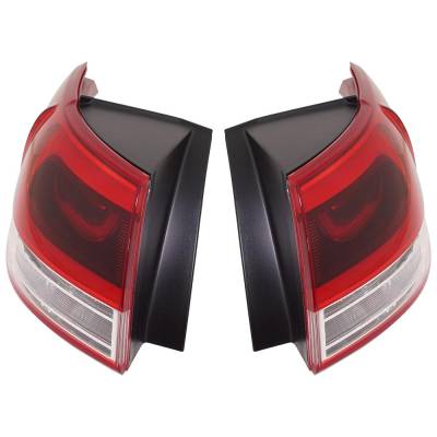 Rareelectrical - Led Tail Light Assembly Right Left Pair Outer Compatible With 2016-2018 Kia Sorento Sx Limited 3.3L - Image 3